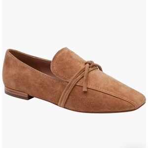 Linea Paolo women’s Melia Loafer Flat tan women’s size 9.5 light brown cognac